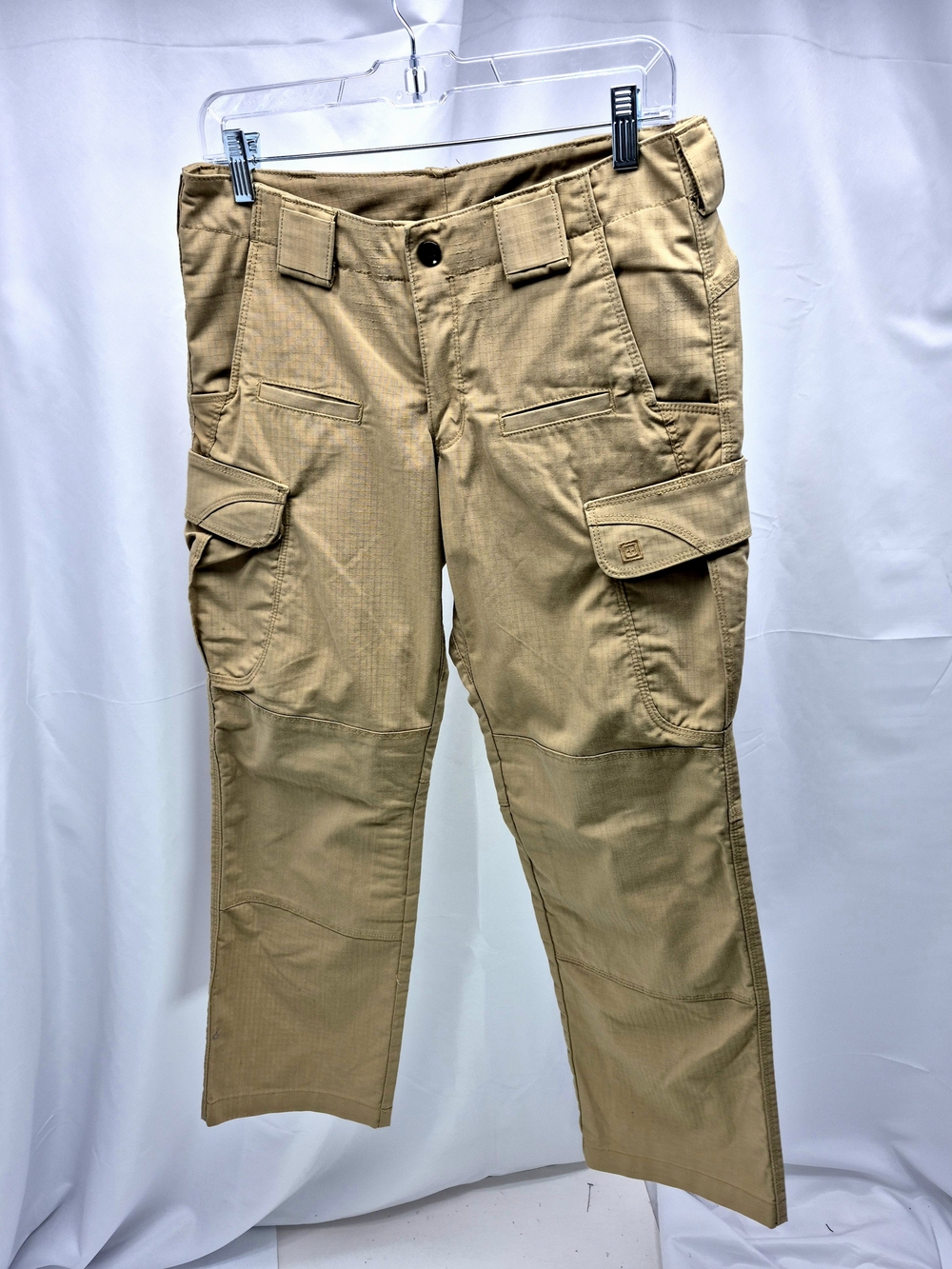 5.11 Tactical Stryke Cargo Pants Khaki Men's Size 30x28 Ripstop Flex-Tac Teflon